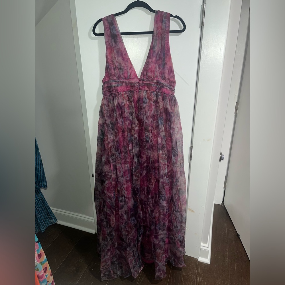 Long floral dress